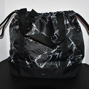 Thirty One  Cinch Utility Tote  in  Midnight Marble